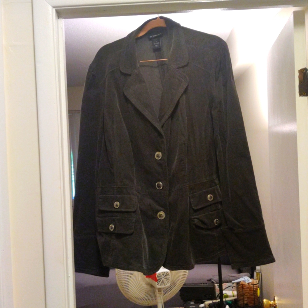 Lane Bryant blazer navy blue size 24